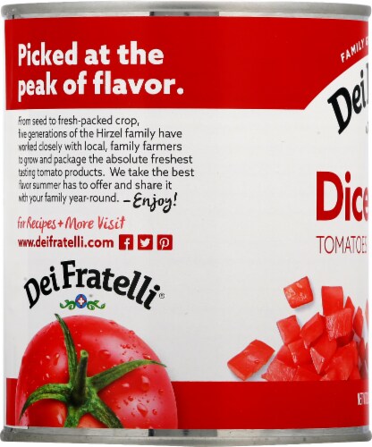 Dei Fratelli Diced Tomatoes Perspective: left