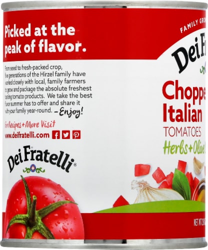 Dei Fratelli Italian Chopped Tomatoes Perspective: left