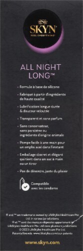 SKYN® All Night Long Personal Lubricant Perspective: left