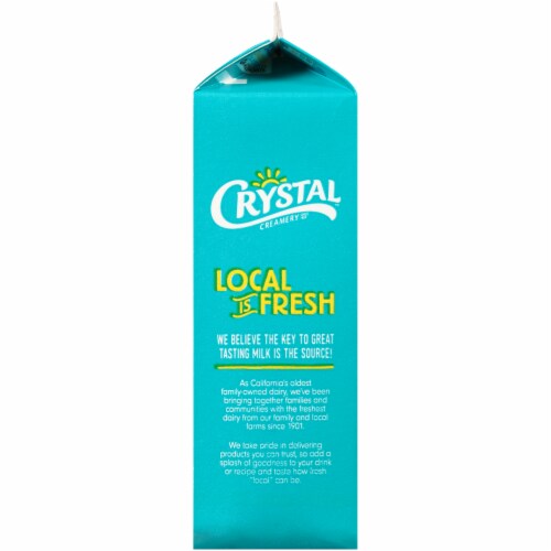 Crystal Creamery™ Cultured Low Fat Buttermilk Perspective: left