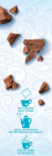 Swiss Miss™ Chocolate Non Dairy Hot Cocoa Mix Perspective: left