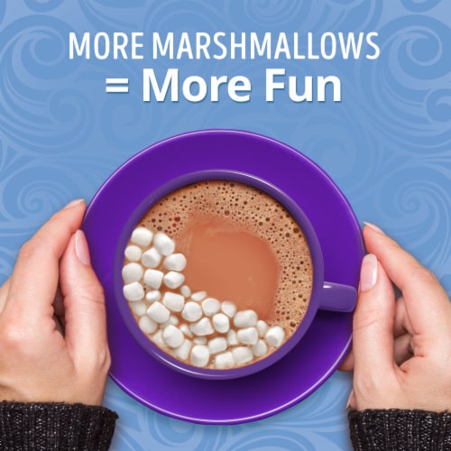 Swiss Miss Marshmallow Lovers Hot Cocoa Mix Perspective: left
