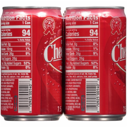Cheerwine Cherry Soda Perspective: left
