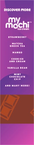 My/Mo Double Chocolate Mochi Ice Cream Perspective: left