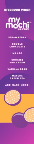 My Mochi™ Passion Fruit Ice Cream Balls Perspective: left
