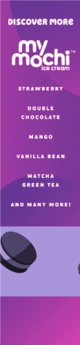 My Mochi™ Cookies and Cream Ice Cream Pieces Perspective: left