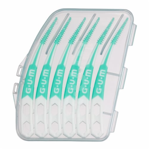 GUM® Advanced Soft-Picks® Flossers Perspective: left