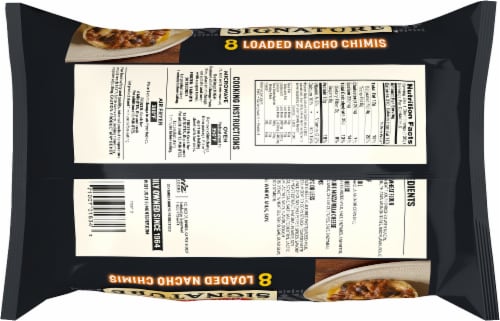El Monterey® Signature Loaded Nacho Beef Black Bean and Three-Cheese Chimichangas Perspective: left