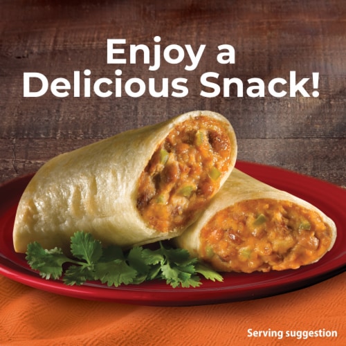 El Monterey® Spicy Jalapeno Bean & Cheese Chimichangas Family Size Perspective: left