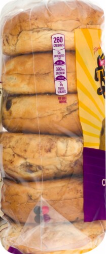Old Tyme® Cinnamon Raisin Bagels Perspective: left