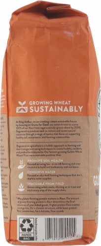 King Arthur™ Flour White Whole Wheat Flour Perspective: left