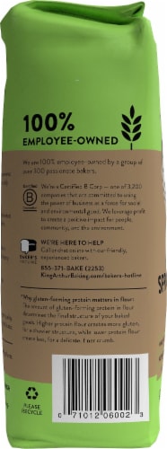 King Arthur Flour Sprouted Wheat Flour Perspective: left