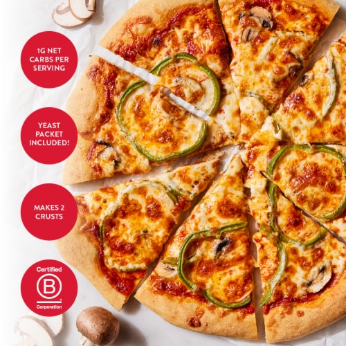 King Arthur Baking Company Keto Wheat Pizza Crust Mix Perspective: left