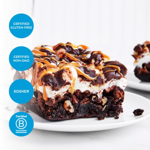 King Arthur Flour Gluten Free Fudge Brownie Mix Perspective: left