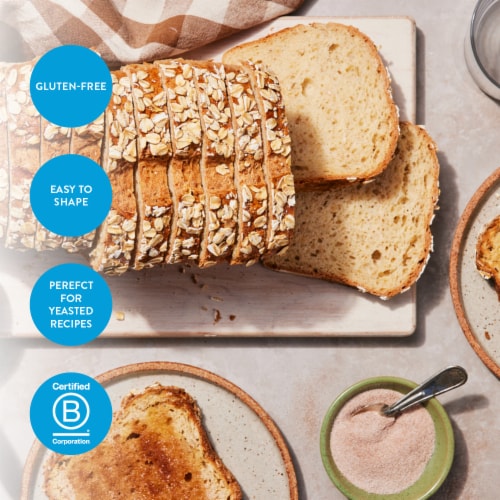 King Arthur Baking Company Gluten-Free Bread Flour Perspective: left