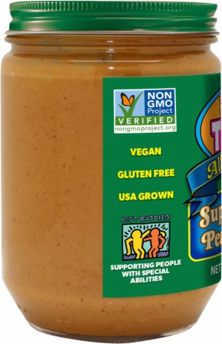 Teddie All Natural Super Chunky Peanut Butter Perspective: left