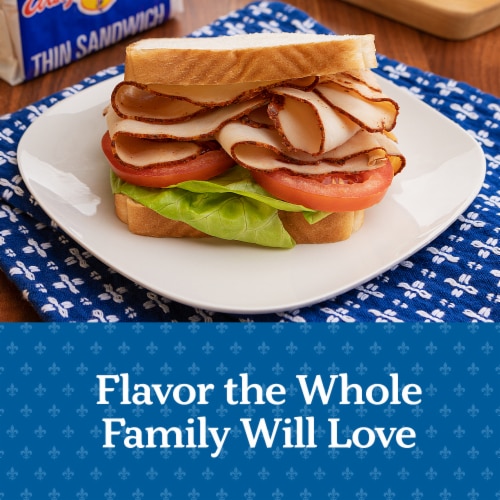 Evangeline Maid Thin Sandwich Bread Enriched Sliced White Bread Perspective: left