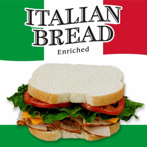 D'Italiano® Enriched Italian Bread Perspective: left