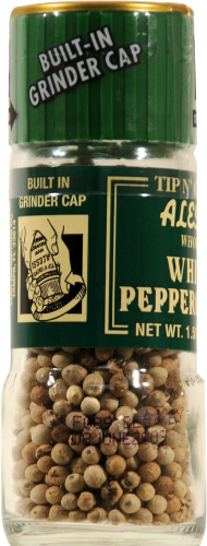 Alessi Whole White Peppercorn Grinder Perspective: left