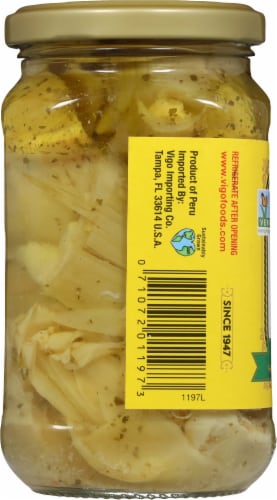 Vigo® Quartered Marinated Artichoke Hearts Perspective: left