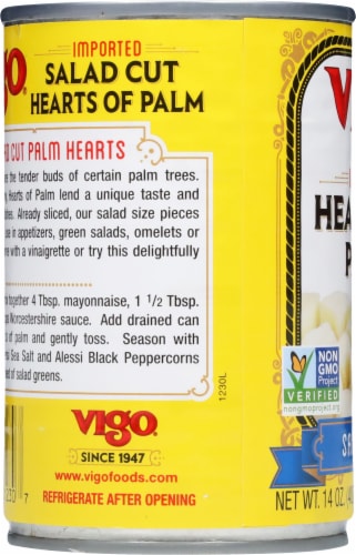 Vigo Salad Cut Heart Of Palm Perspective: left