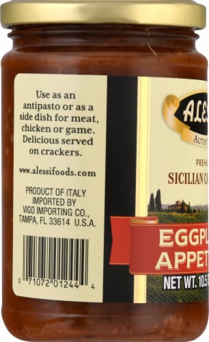 Alessi Sicilian Caponata Eggplant Appetizer Perspective: left