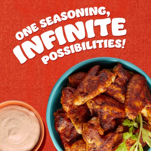Hidden Valley Spicy Ranch Seasoning Dressing and Recipe Mix Packet for Quick Meals Perspective: left