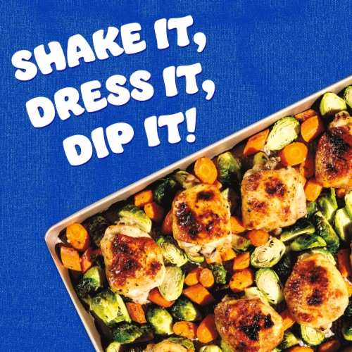 Hidden Valley Original Ranch Seasoning Dressing and Dip Mix for Quick Meals Perspective: left