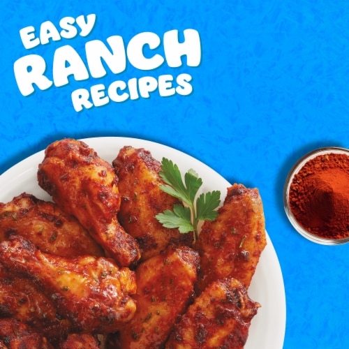 Hidden Valley Ranch Night! Buffalo Ranch Seasoning Mix Perspective: left