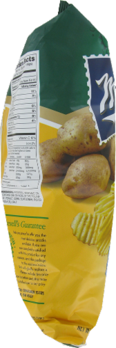 Mikesell's Reduced Fat Groovy Potato Chips Perspective: left