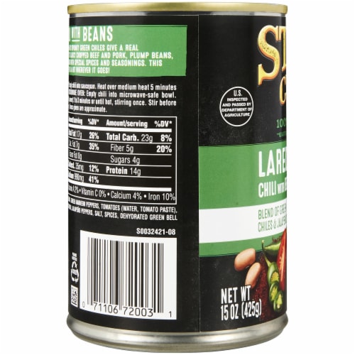 Stagg® Chili Laredo Chili with Beans Perspective: left