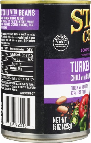 Stagg Chili® Turkey Ranchero Chili with Beans Perspective: left