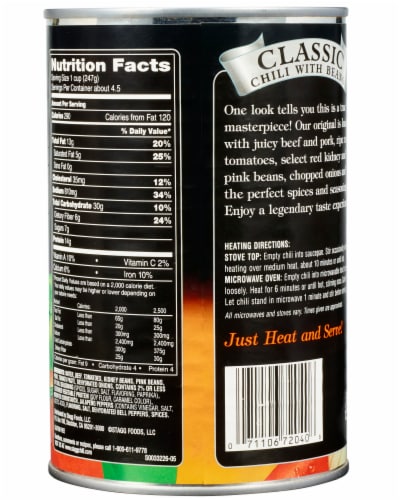 Stagg® Chili With Beans Perspective: left