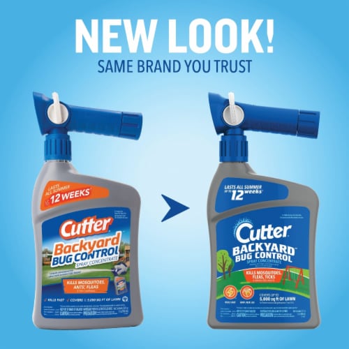 Cutter® Backyard™ Bug Control Spray Concentrate Perspective: left