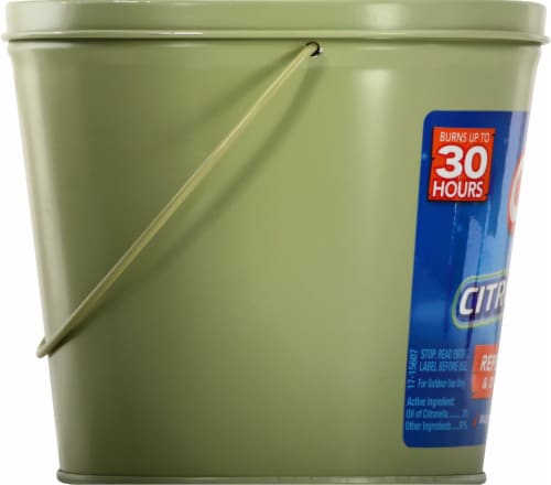 Cutter® Citro Guard Outdoor Citronella Candle Perspective: left