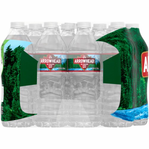 Arrowhead 100% Mountain Spring Water Perspective: left