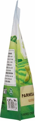 Harvest Snaps® Parmesan Roasted Garlic Green Pea Snack Crisps Perspective: left