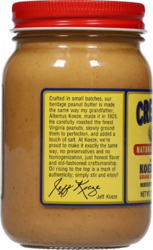 Cream-Nut® Natural Smooth Peanut Butter Perspective: left