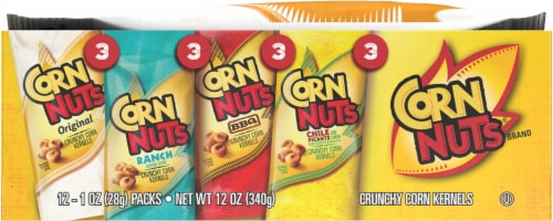 Corn Nuts® Four Flavor Variety Pack Perspective: left