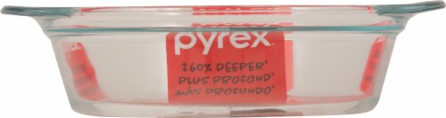 Pyrex Deep Pie Plate Perspective: left