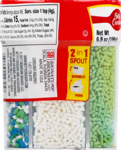 Betty Crocker™ Cool in Blue Sprinkles Perspective: left