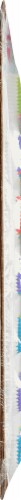Cake Mate Happy Birthday Alphabet Candle Perspective: left