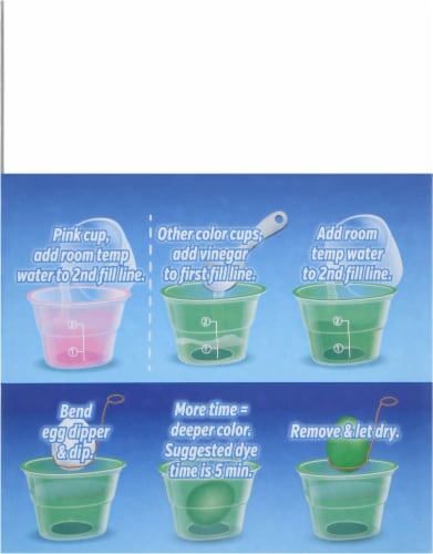 PAAS® Easter Magical Color Cups Egg Decorating Kit Perspective: left