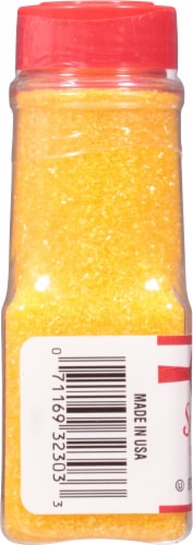 Betty Crocker Yellow Sugar Sprinkles Perspective: left