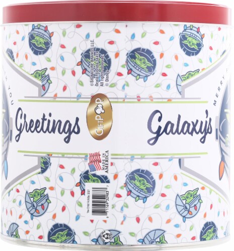 GiftPop Holiday The Child Galaxy's Greeting Popcorn Perspective: left