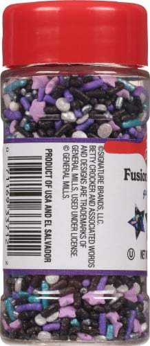 Betty Crocker Galaxy Mix Fusion Sprinkles Perspective: left