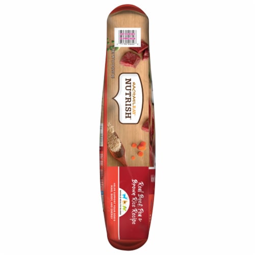 Rachel Ray® Nutrish® Real Beef, Pea and Brown Rice Adult Dry Dog Food Perspective: left