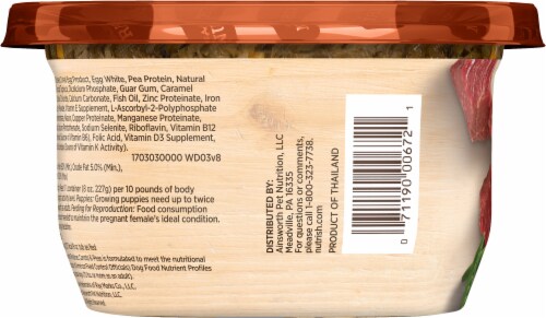 Rachael Ray® Nutrish® Hearty Beef Stew Recipe Wet Dog Food Perspective: left