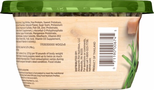 Rachael Ray™ Nutrish® Chicken Paw Pie® Wet Dog Food Perspective: left