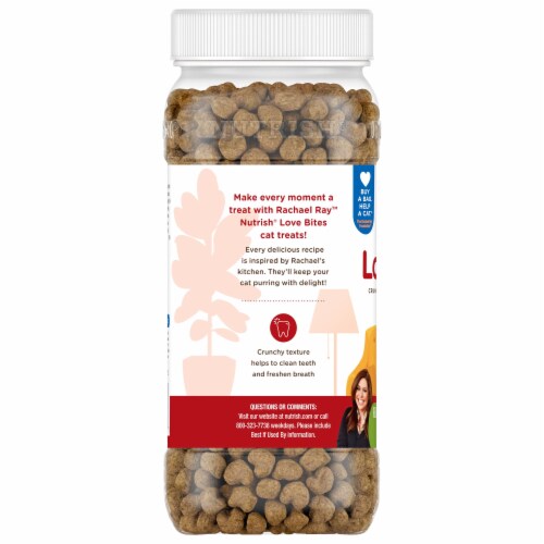 Rachael Ray Nutrish Love Bites Real Chicken Cat Treats Perspective: left